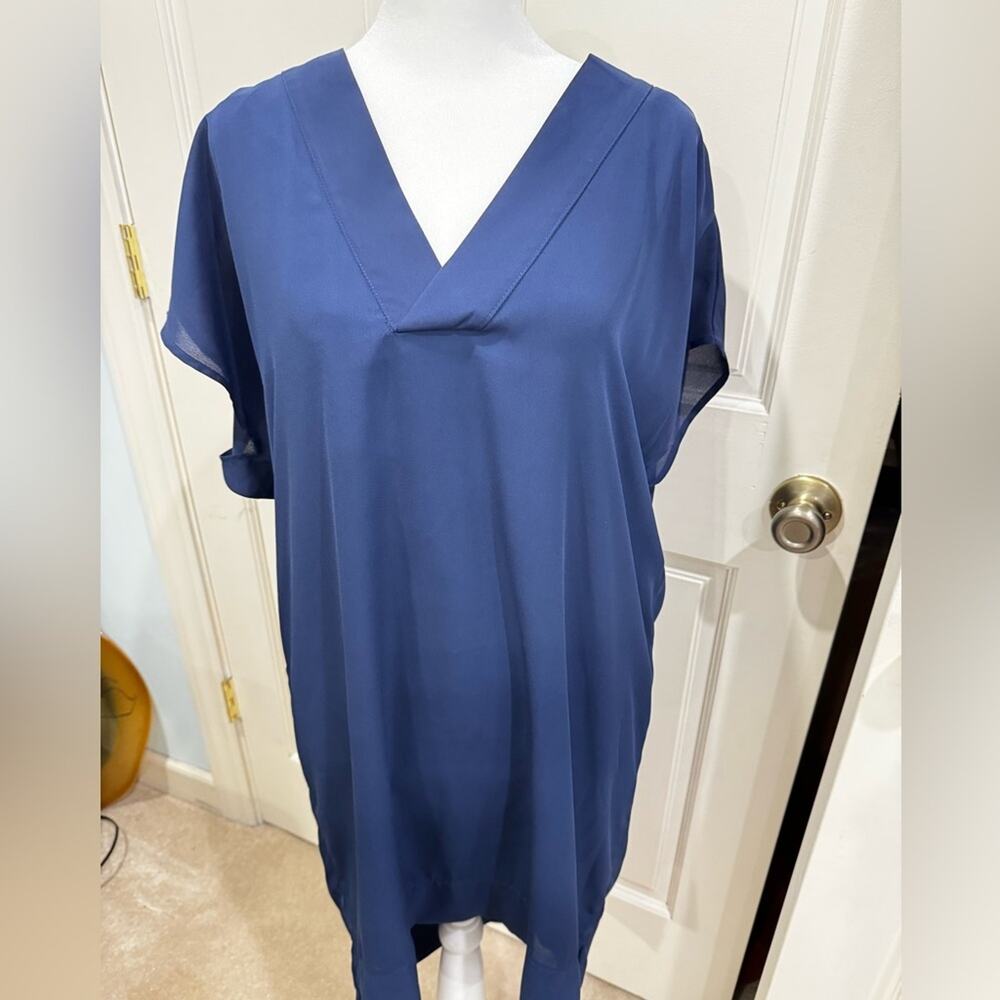 Caramela Navy Blue Boxy Tunic dress, size L